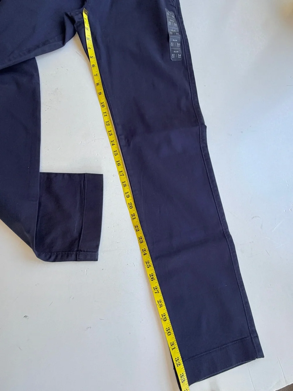 J.Crew Factory Flex Chino Pants Mens 32x34 Slim Fit  H3167